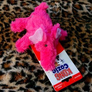 Kong Dog Cozi Squeak Pink Elephant Small..New!